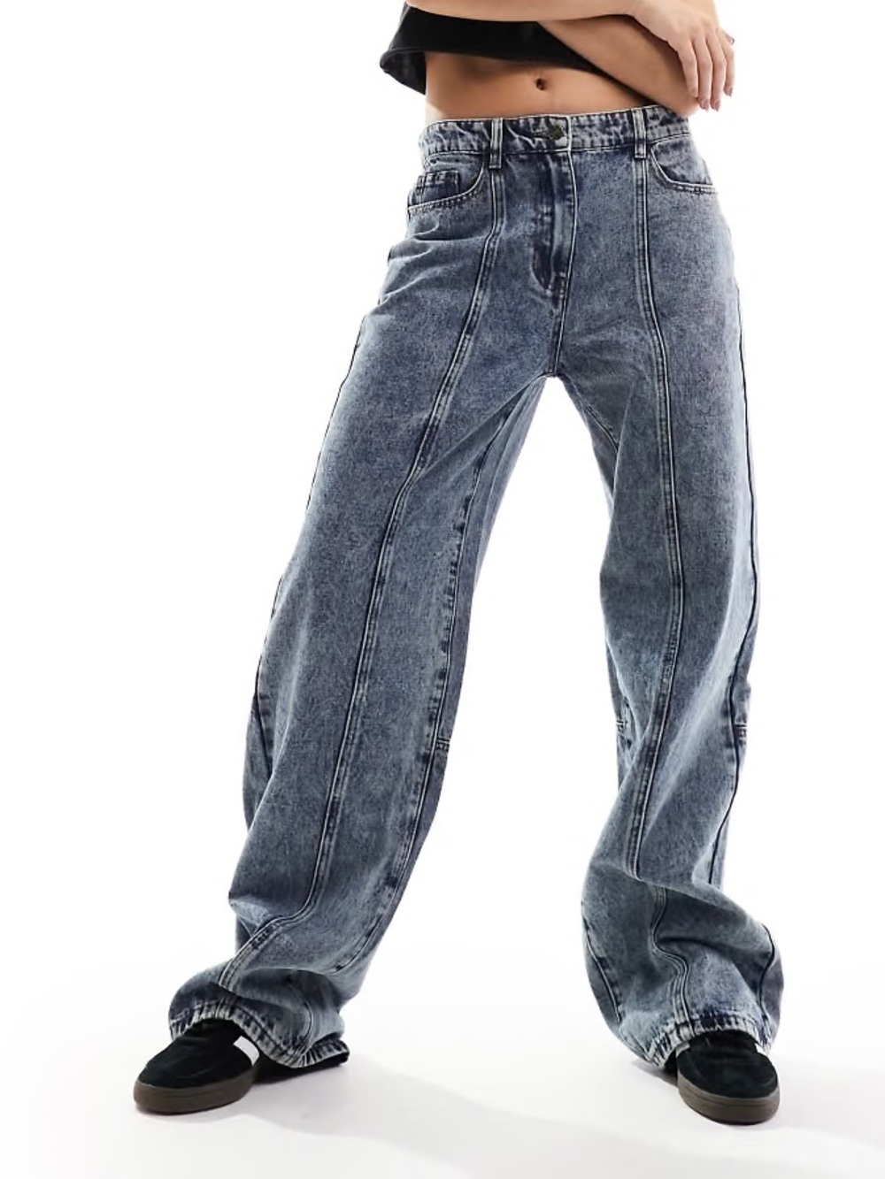 Lioness Top Model Wide-Leg Jeans